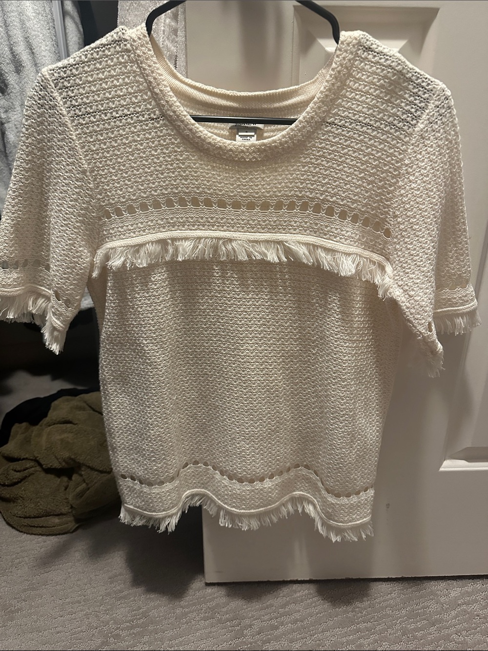 Short-Sleeve Sweater